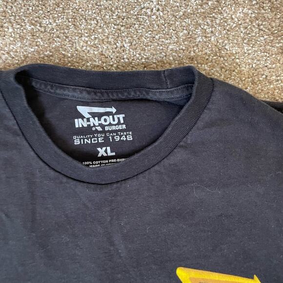 In & Out T-shirt black Colorado graphic printed mountains SZ XL Men's - Picture 4 of 7